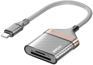 Bwoo memory card reader USB-C - SD/TF Card