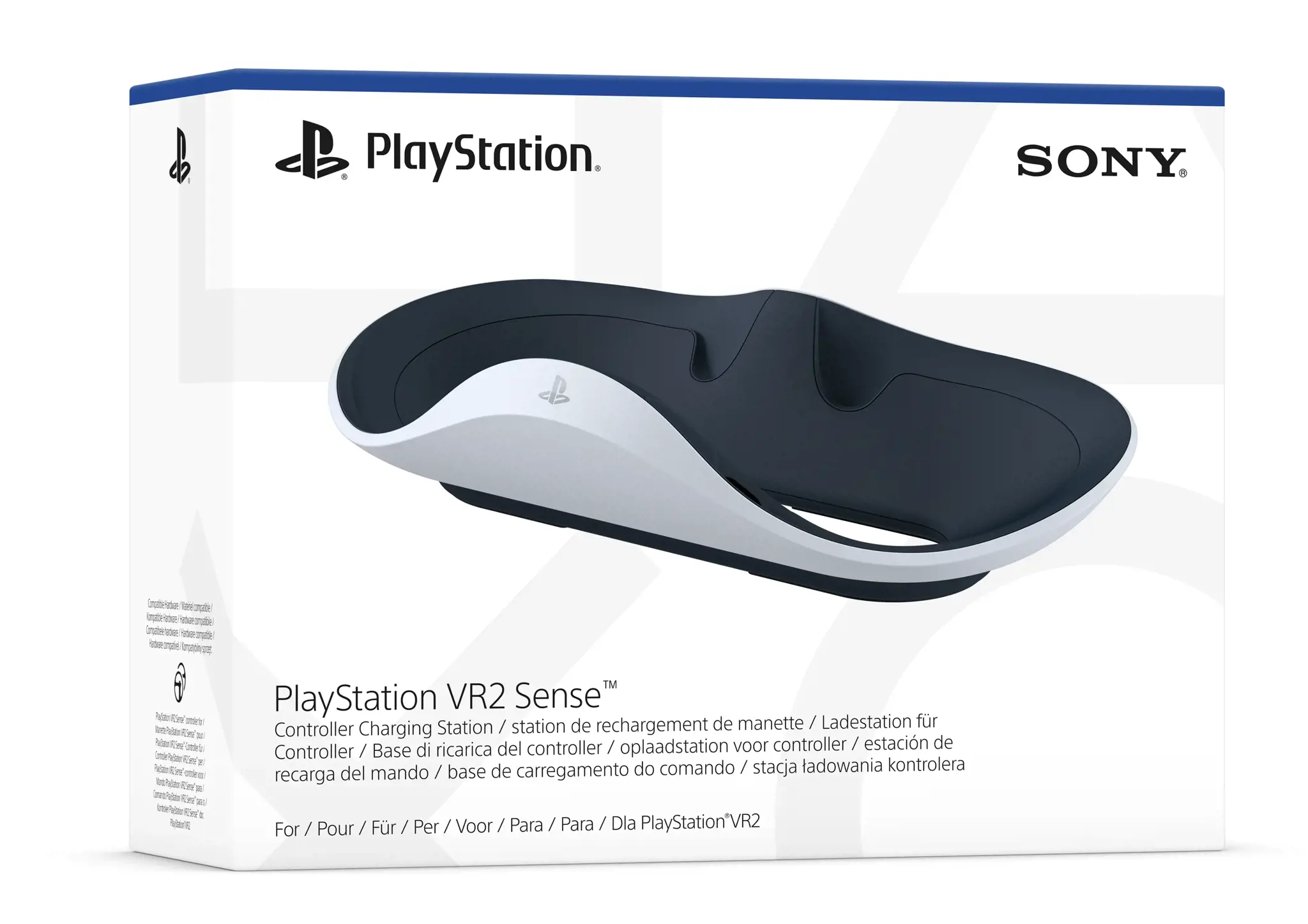 Sony 9480693, PlayStation 5, Charging stand, Black, White, 100 - 240 V, 50/60 Hz, 0.4 A