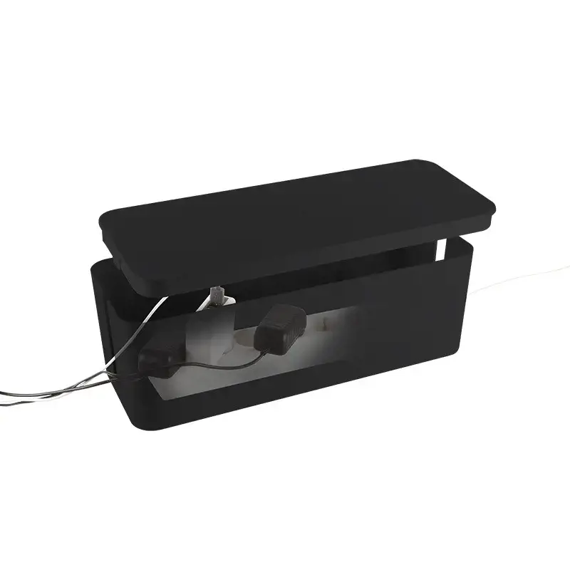 LOGILINK KAB0062 LOGILINK - Kabelių dėžutė, 407x157x133,5 mm, juoda