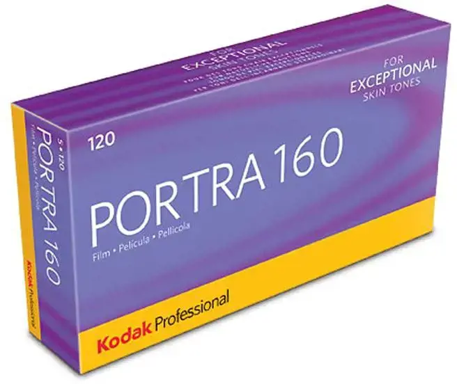 Kodak kino juosta Portra 160-120×5