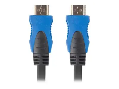 LANBERG CA-HDMI-20CU-0030-BK "Lanberg" kabelis HDMI M/M V2.0 4K 3M juodas