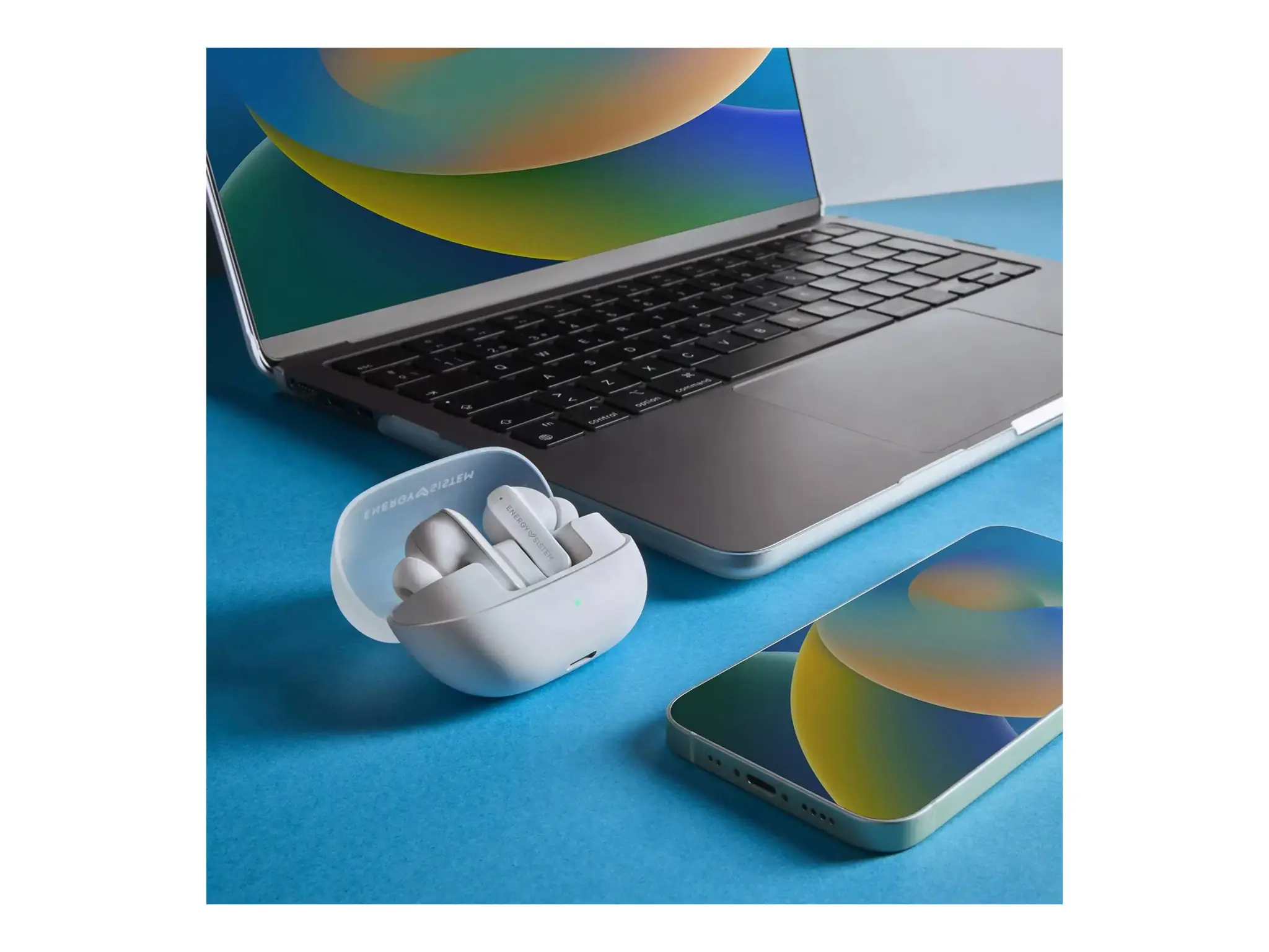 Energy Sistem True Wireless Earphones | Serenity ANC | Built-in microphone | Bluetooth | ANC | White