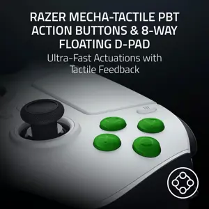 Razer Wireless Esports Controller for PlayStation 5 and PC | Raiju V3 Pro | White