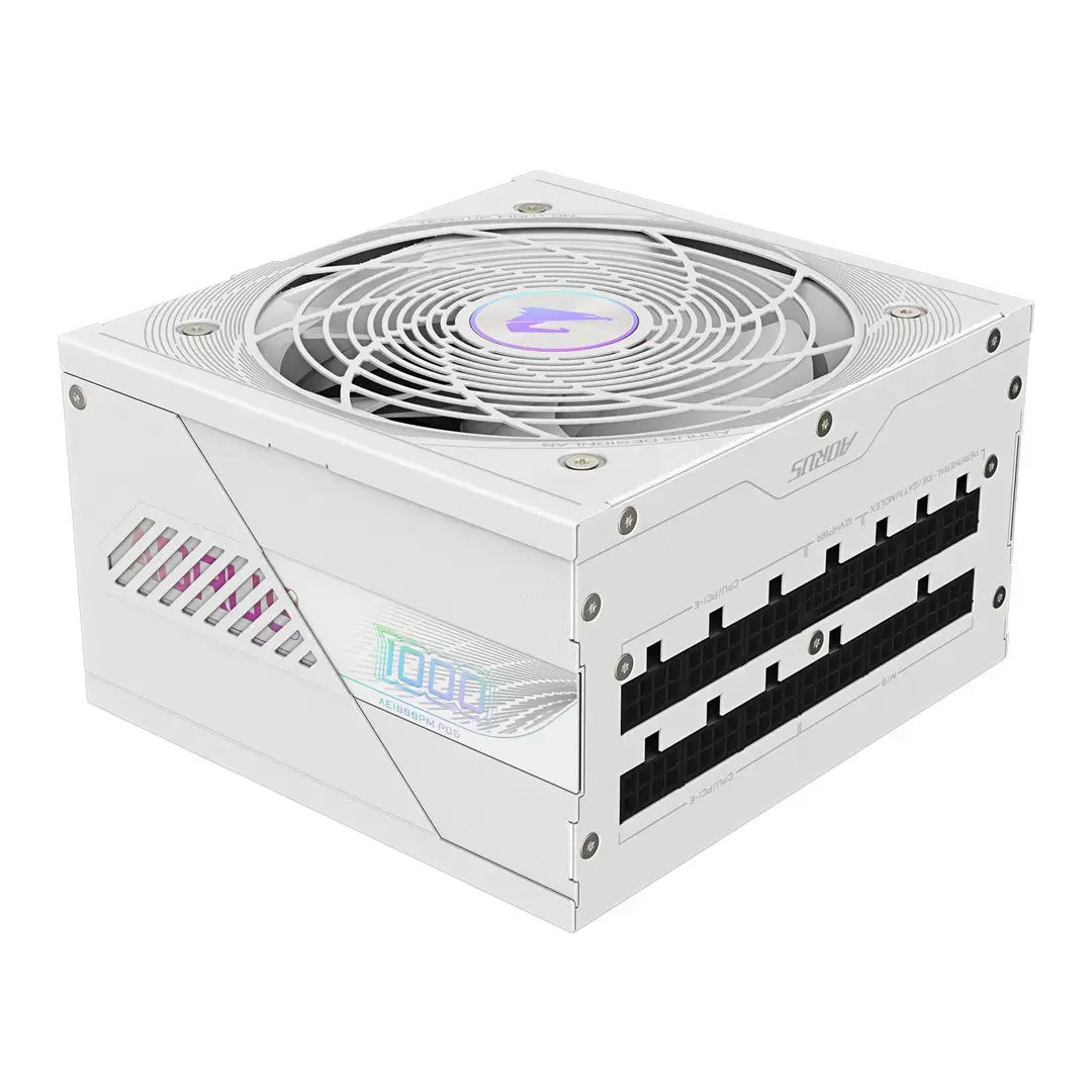 Maitinimo blokas GIGABYTE GP-AE1000PM PG5 ICE, 1000 W, 80 PLUS Platinum
