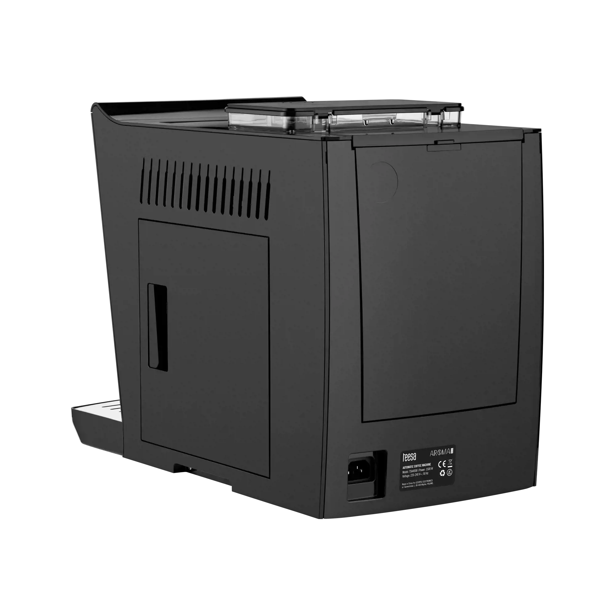 Kavos aparatas teesa TSA4008, 1500 W, Juoda, Automatinis