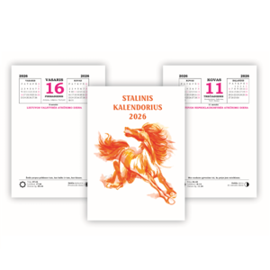 Stalo kalendorius 2026m.