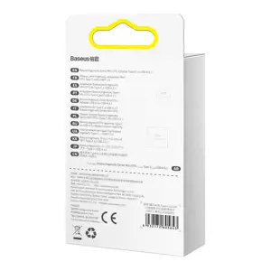 "Baseus Ingenuity" serijos kištukinis adapteris iš C tipo USB į A 3.2 gen 1 juodos spalvos (juodas)