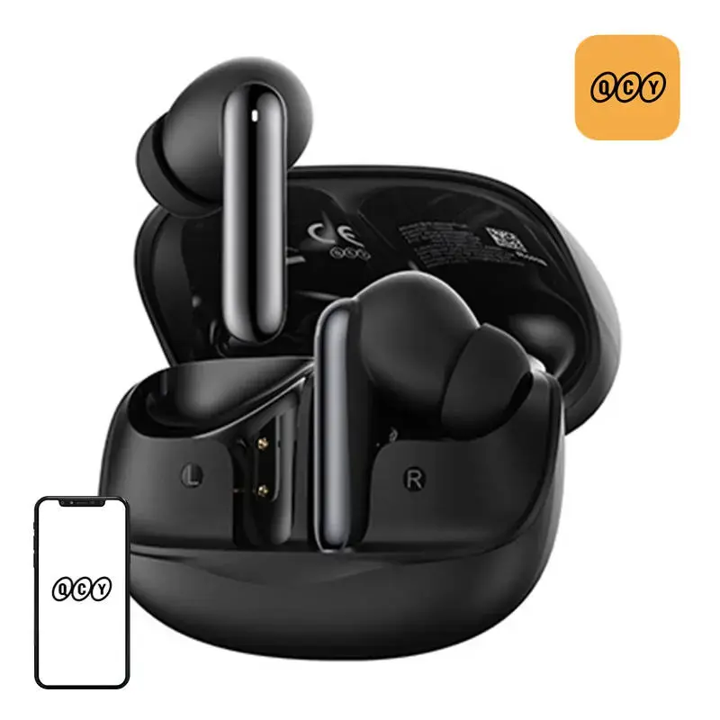 TWS QCY MeloBuds HT12 Headphones (black)