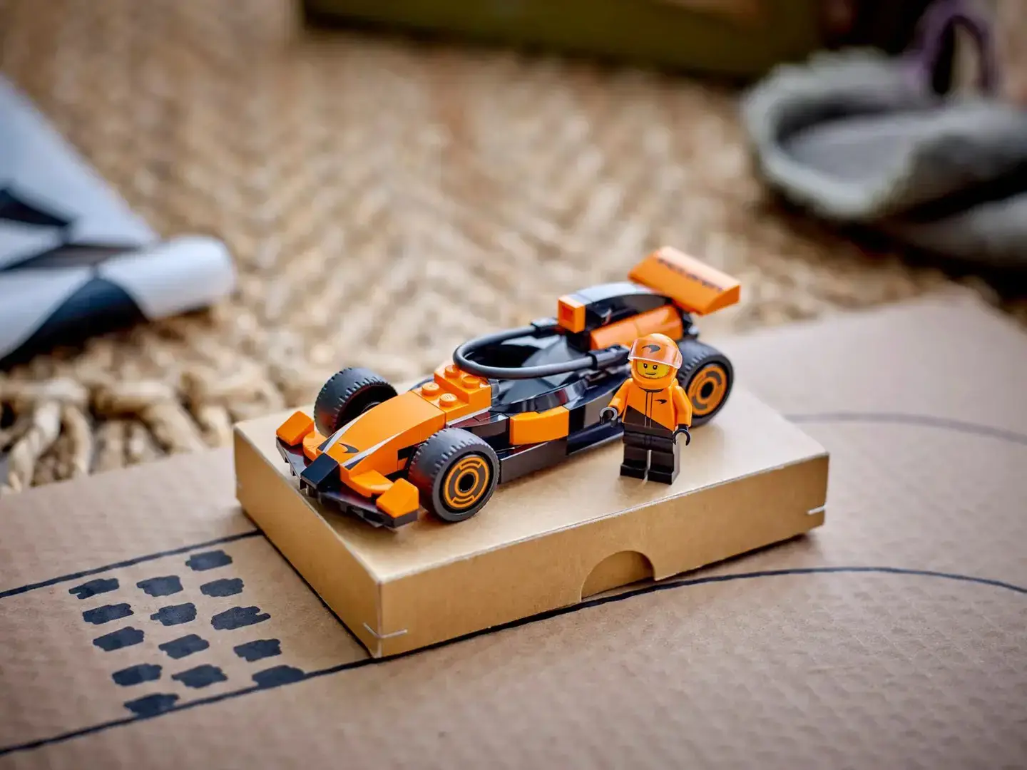 LEGO CITY 60442 F1 Driver with McLaren Race Car