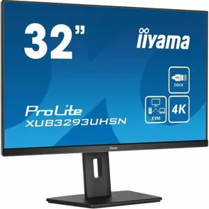 Monitorius Iiyama XUB3293UHSN-B5 32" IPS LCD ekranas be mirgėjimo 60 Hz