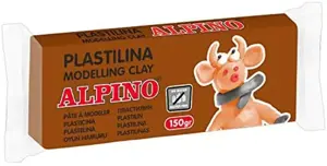 Plastilinas ALPINO 150g rudas