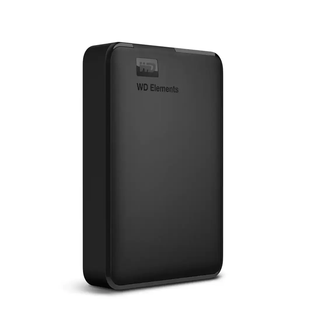 External HDD WESTERN DIGITAL Elements Portable WDBHJS0060BBK-WESN 6TB USB 3.0 Colour Black WDBHJS0060BBK-WESN