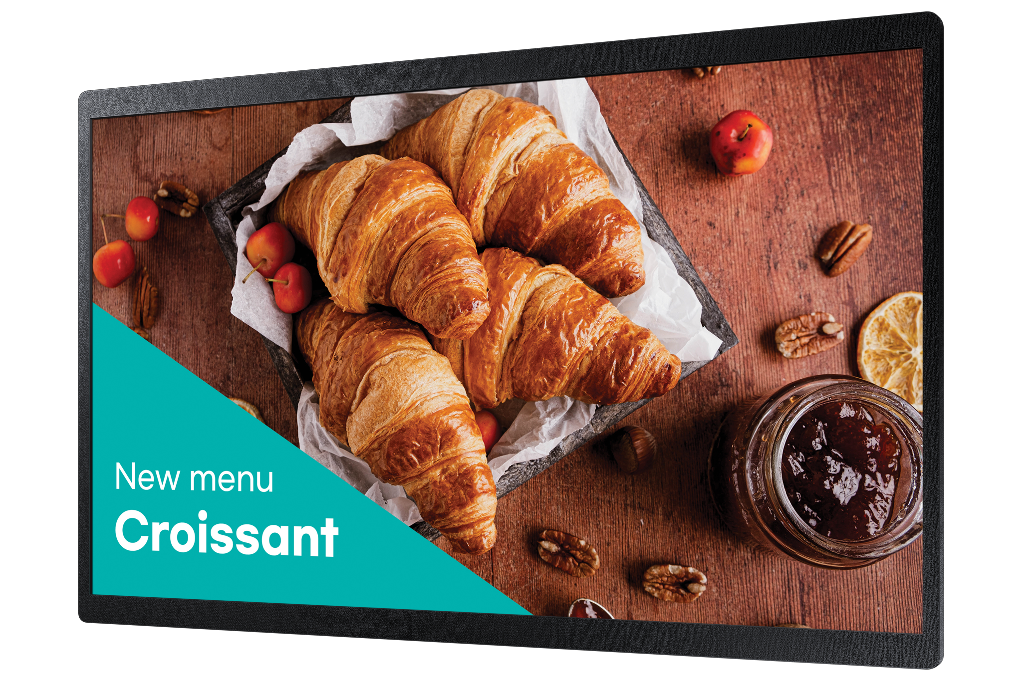 Samsung QB24C, Digital signage flat panel, 61 cm (24"), LED, 1920 x 1080 pixels, Wi-Fi, 16/7