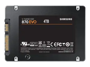 SSD diskas Samsung 870 EVO 4 TB, 2.5", Serial ATA III