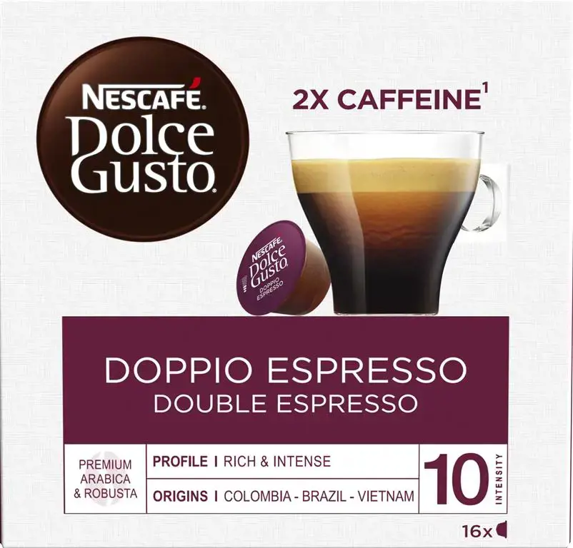 NESCAFE Dolce Gusto Doppio Espresso, 136g