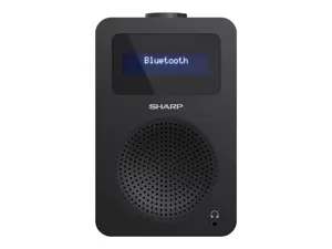 Sharp DR-430, asmeninis, skaitmeninis, DAB, DAB+, FM, 5 W, AAC, LCD