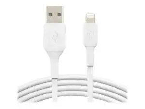 Belkin CAA001BT0MWH, 0,15 m, Lightning, USB A, vyriškas, vyriškas, baltas