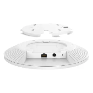 TP-Link Omada BE9300 Ceiling Mount Tri-Band Wi-Fi 7 Access Point, 9300 Mbit/s, 574 Mbit/s, 2880 Mbit/s, 5760 Mbit/s, 2500 Mbit/s, IEEE 802.11a, IEEE 802.11ac, IEEE 802.11ax, IEEE 802.11b, IEEE 802.11be, IEEE 802.11g, IEEE 802.11n