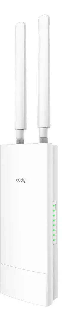 Cudy Indoor/Outdoor 4G Cat 6 AC1200 Wi-Fi Router, LT700 Outdoor 1.0 wireless router Gigabit Ethernet Dual-band (2.4 GHz / 5 GHz) White