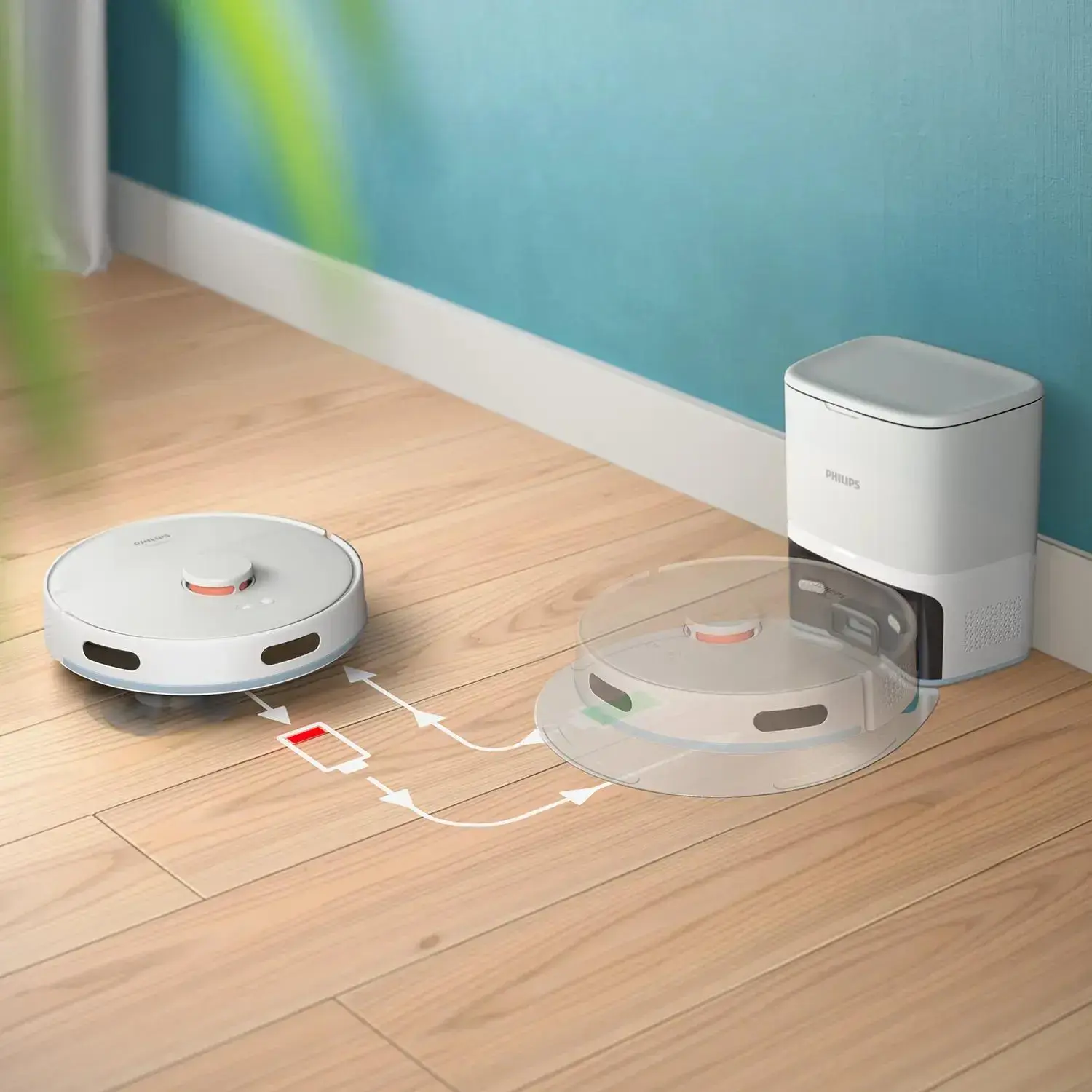 Dulkių siurblys-robotas Philips XU2100/25
