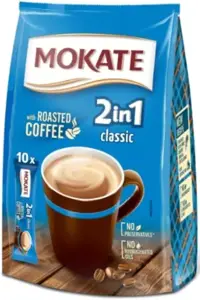 Kavos gėrimas MOKATE 2in1 Classic, maišelyje, 10 x 14g