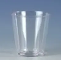 Stikliukai, vienkartiniai, 20 ml, 3,9 x 4,1 cm, 40 vnt., skaidrūs, PS