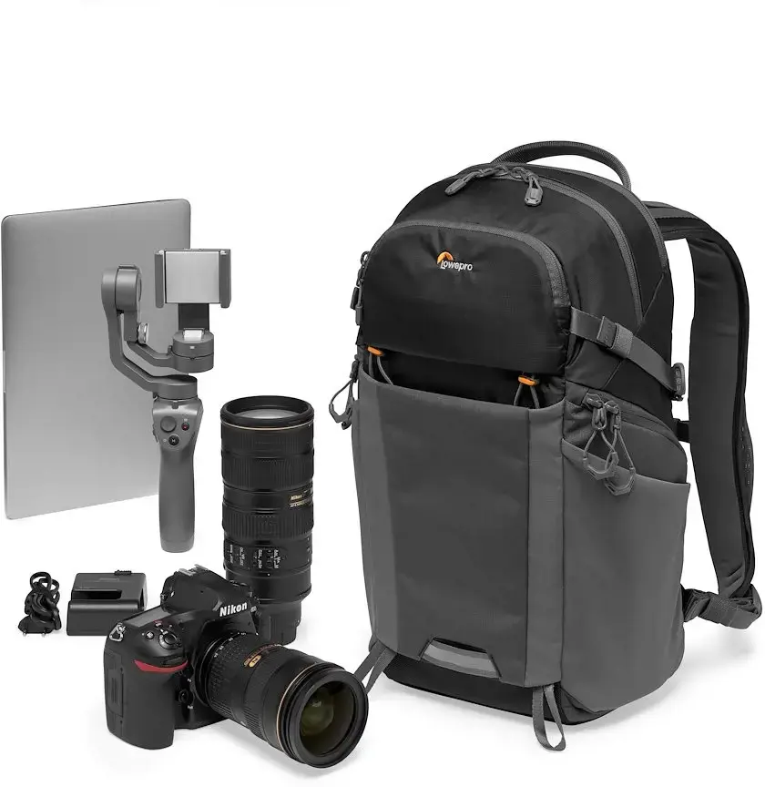 Lowepro kuprinė Photo Active BP 200 AW, juoda/pilka
