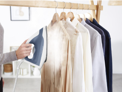 Tefal Express Optimal SV4110 2200 W 1.2 L Ceramic Express Glide Blue, White