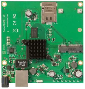 MIKROTIK Router 1x RJ45 1000Mb/s 1x miniPCI-e 1x SIM