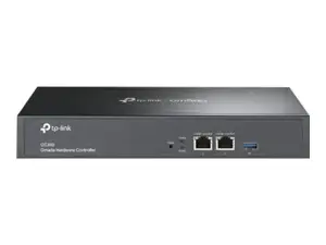 "TP-Link Omada" aparatinės įrangos valdiklis, 15000 naudotojų, 10,100,1000 Mbps, laidinis, 100-240 V, 50-60 Hz, 0,6 A