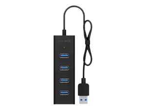 ICYBOX IB-HUB1409-U3 IcyBox 4x USB 3.0 prievadų šakotuvas, juodas