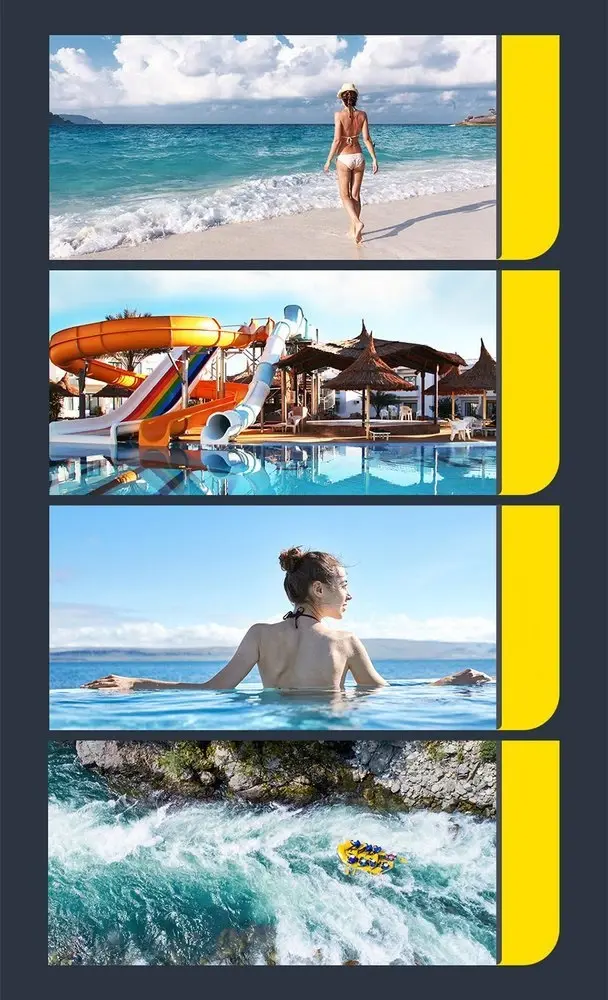 "Baseus" IPX8 7,2'' vandeniui atsparus telefono dėklas, baltas (baltas)