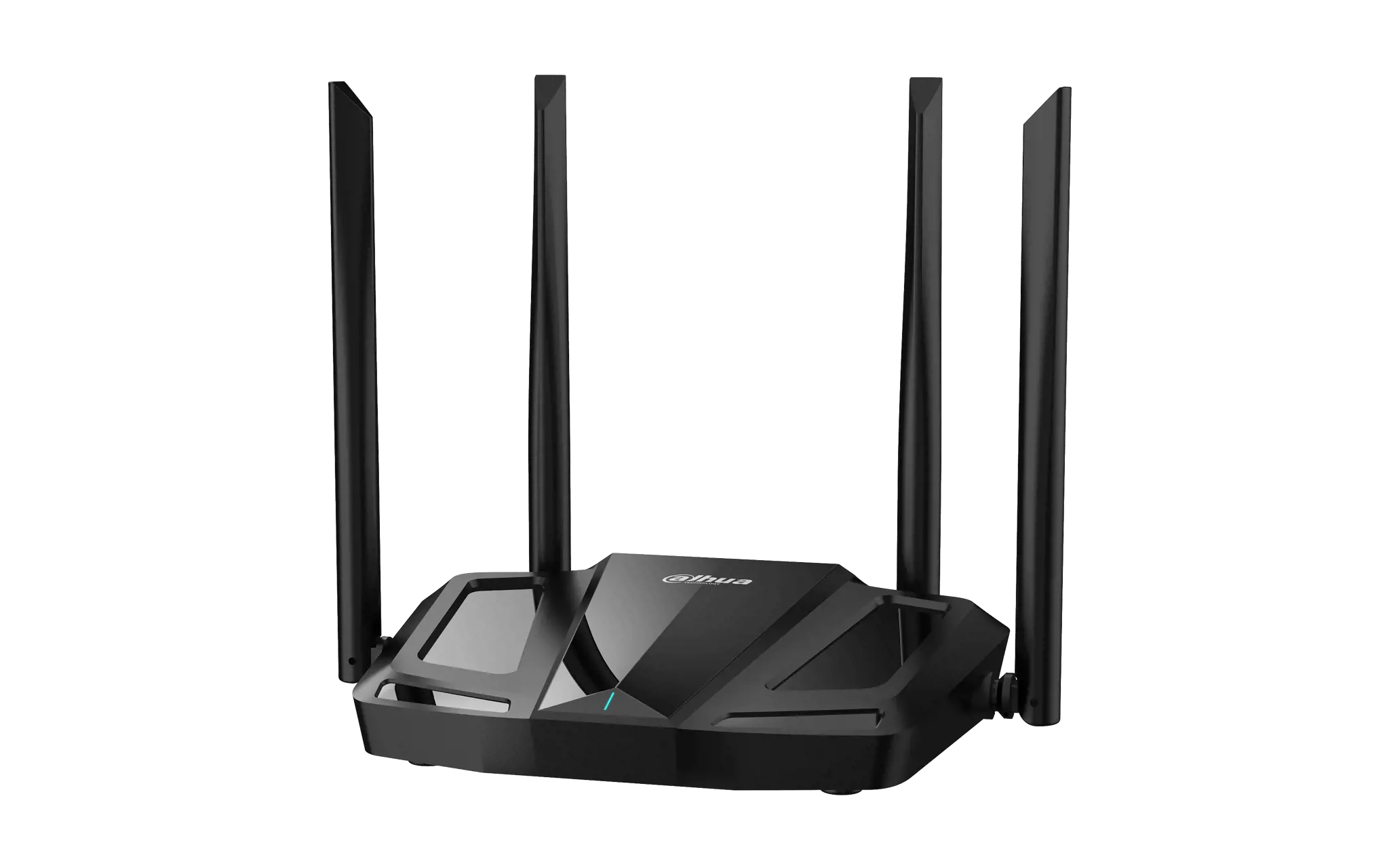 Dahua Technology AC12 AC1200 belaidis maršrutizatorius, "Wi-Fi 5" (802.11ac), dviejų dažnių (2,4 GHz / 5 GHz), Ethernet LAN, juodas, stalinis maršrutizatorius