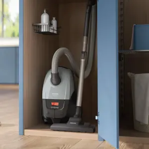 Vacuum Cleaner PHILIPS Input power 850 W Dust capacity 3 L Cylinder vacuum Cleaning type Dry Dust container Dust bag Colour Black/Grey XD2142/12