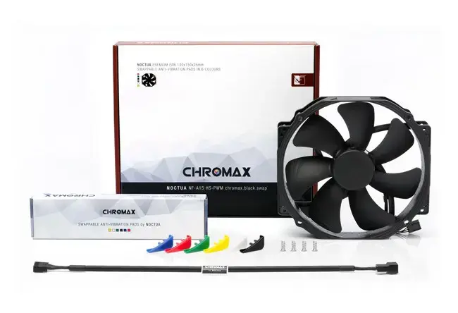 Noctua NF-A15 HS-PWM chromax.black.swap Kompiuterio korpuso ventiliatorius