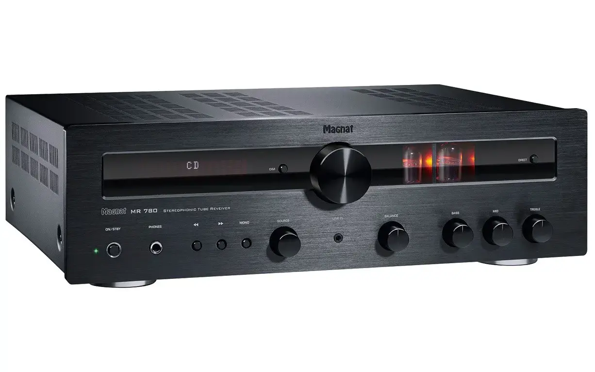 MAGNAT MR 780 hibridinis stereofoninis stiprintuvas Juodas