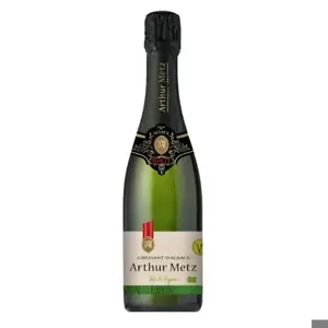 Putojantis vynas METZ, Cremant d'Alsace bio vegan, brut, baltas, 0,75l LT-EKO-01