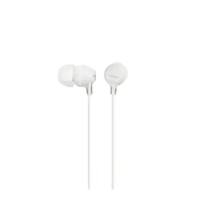 "Sony" MDR-EX15LP, laidinės, 8 - 22000 Hz, muzikinės, 3 g, ausinės, baltos spalvos