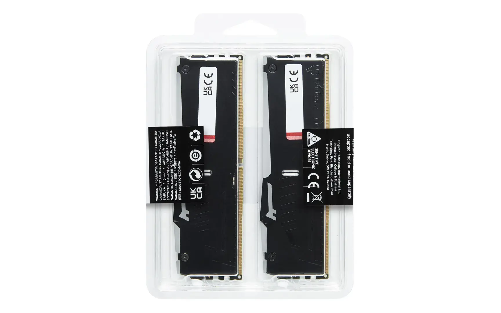 KINGSTON 64GB 6000MT/S DDR5 CL36 DIMM (KIT OF 2) FURY BEAST RGB