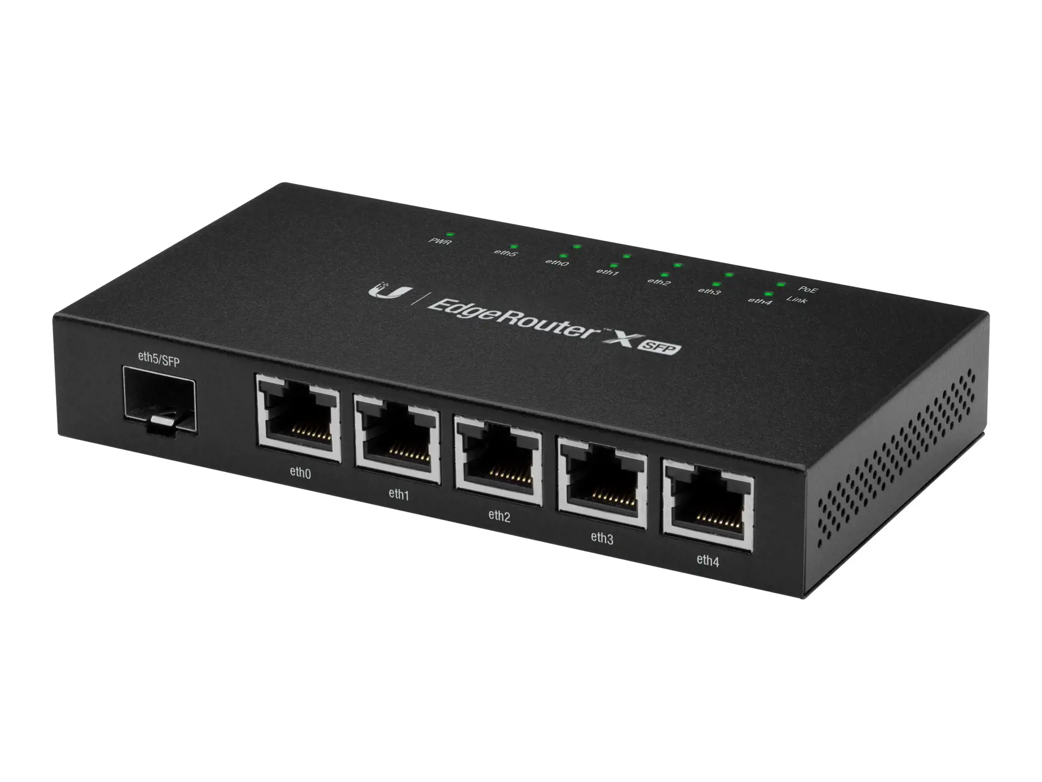 "Ubiquiti EdgeRouter X", 6 prievadai, PoE, SFP