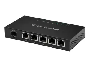 "Ubiquiti EdgeRouter X", 6 prievadai, PoE, SFP