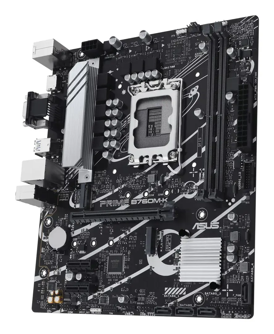 ASUS PRIME B760M-K LGA1700 mATX MB 2xDDR5 4xSATA 2xM.2