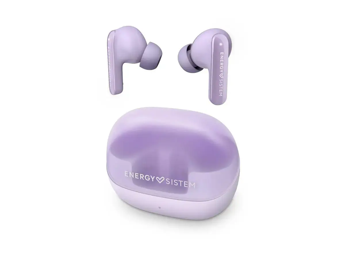 Energy Sistem True Wireless Earphones | Serenity ANC | Built-in microphone | Bluetooth | ANC | Lavender
