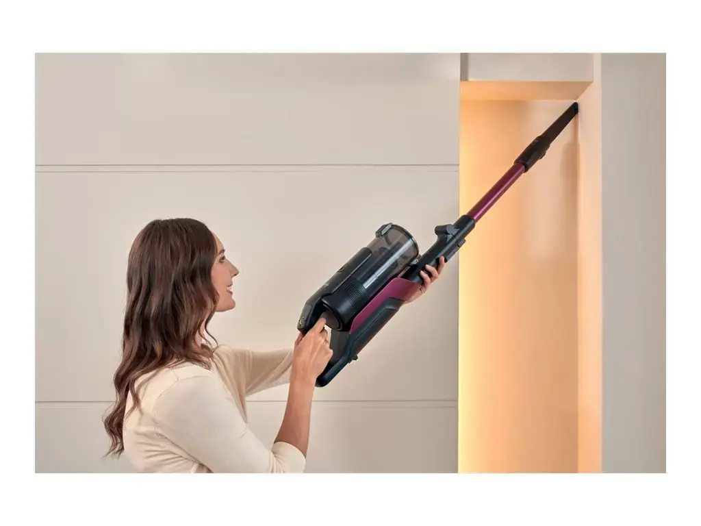 Hoover Vacuum cleaner | HF610HX 011 | Cordless operating | Handstick | 650 W | 21.6 V | Operating time (max) 100 min | Magenta
