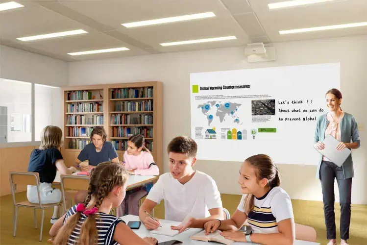 "Epson EB-770Fi", 4100 ANSI liumenų, 3LCD, 1080p (1920x1080), 2500000:1, 16:9, 1524-2540 mm (60-100")