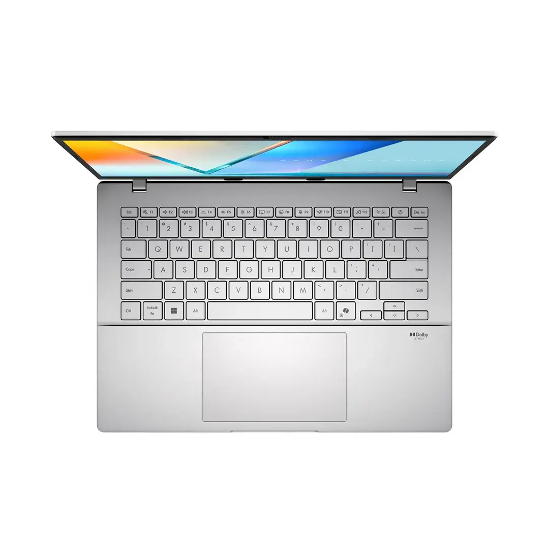 ASUS Vivobook S14 M3407GA-SF013W Ryzen AI 7 445 14.0" WUXGA 60Hz 300 nits 16GB DDR5 512GB SSD Radeon Graphics FHD webcam 70Wh battery Windows 11 Aluminium Cool Silver