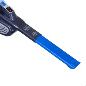 "Black &amp; Decker" BHHV520BF rankinis dulkių siurblys juodas, mėlynas, sidabrinis be maišelio