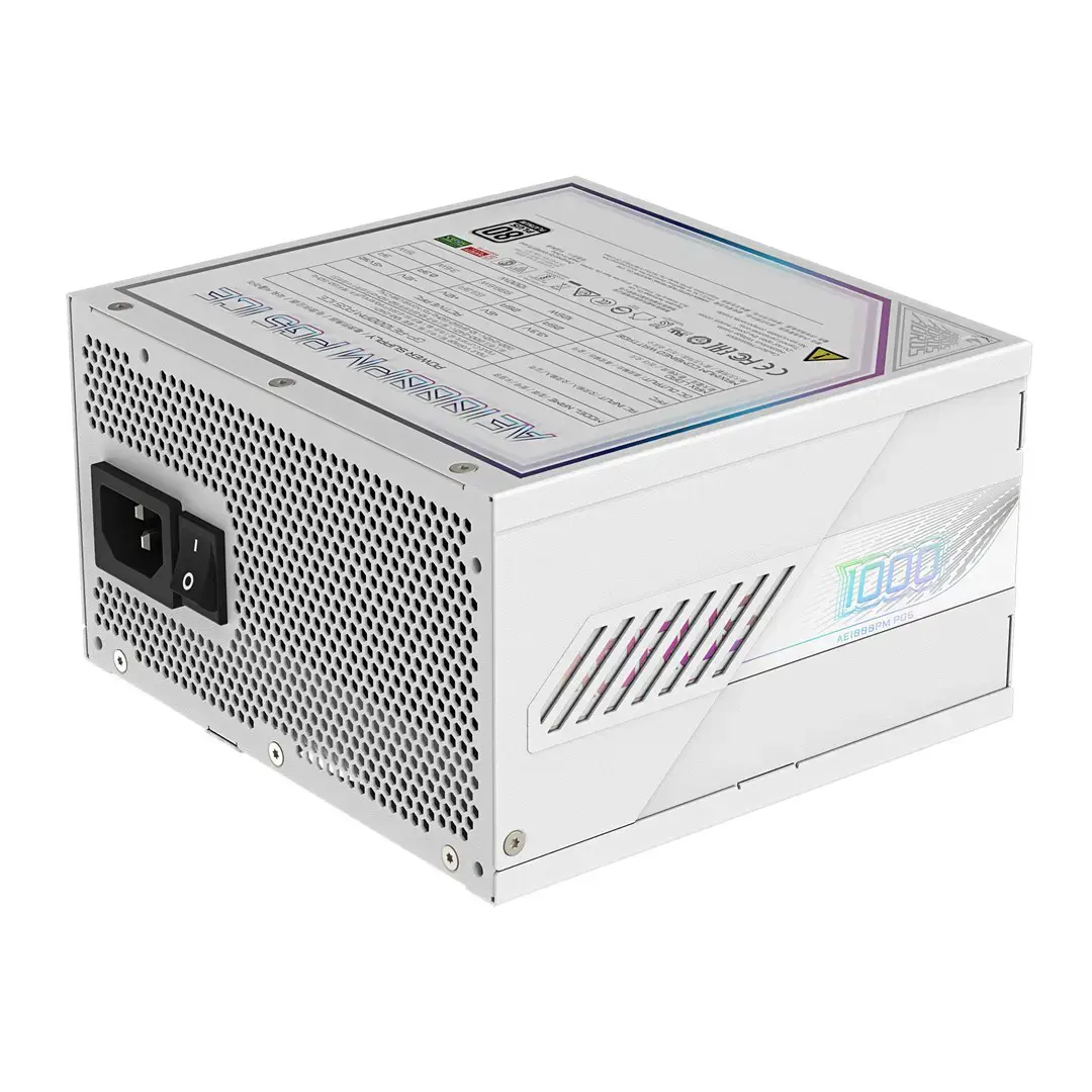 Maitinimo blokas GIGABYTE GP-AE1000PM PG5 ICE, 1000 W, 80 PLUS Platinum