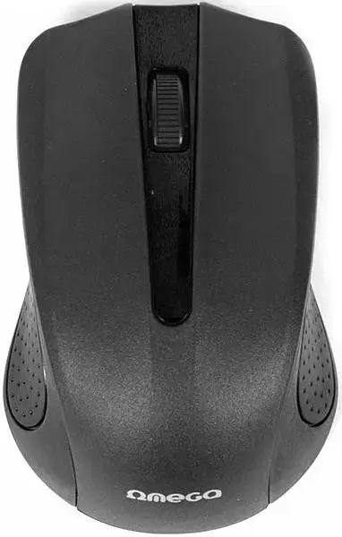 Omega OM05B standartinė kompiuterio pelė su / 1000 DPI / USB / juoda