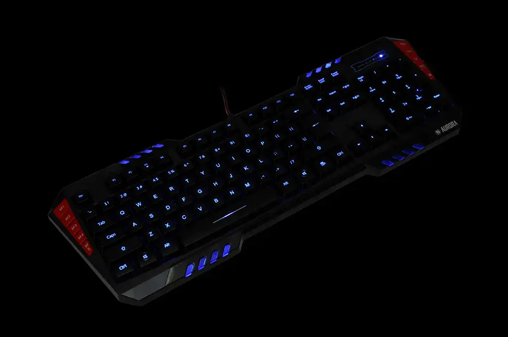 "IBOX Inferno" laidinė apšviesta klaviatūra su makro USB